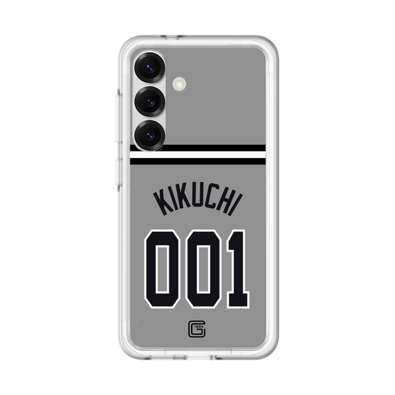 スリムプロテクションプレミアムケース［ 読売ジャイアンツ - #001 KIKUCHI - ビジター ］