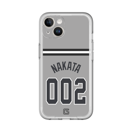 スリムプロテクションプレミアムケース［ 読売ジャイアンツ - #002 NAKATA - ビジター ］