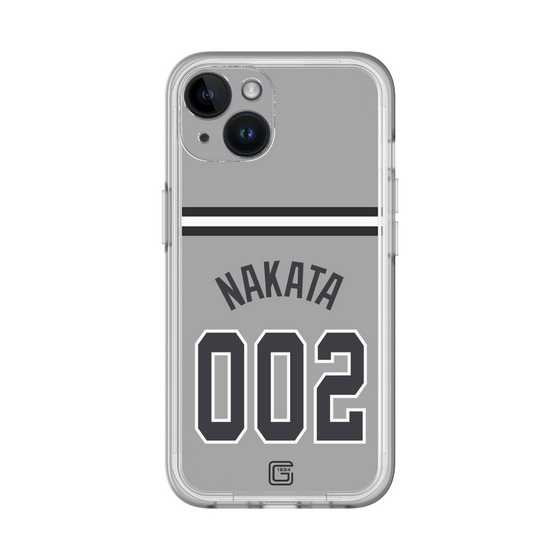 スリムプロテクションプレミアムケース［ 読売ジャイアンツ - #002 NAKATA - ビジター ］