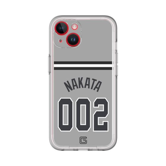 スリムプロテクションプレミアムケース［ 読売ジャイアンツ - #002 NAKATA - ビジター ］