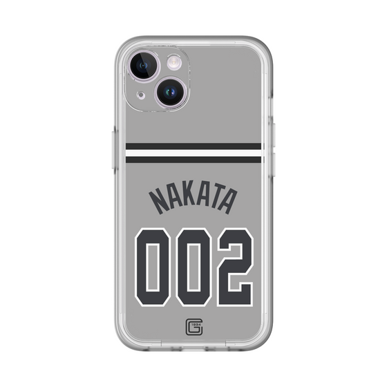 スリムプロテクションプレミアムケース［ 読売ジャイアンツ - #002 NAKATA - ビジター ］