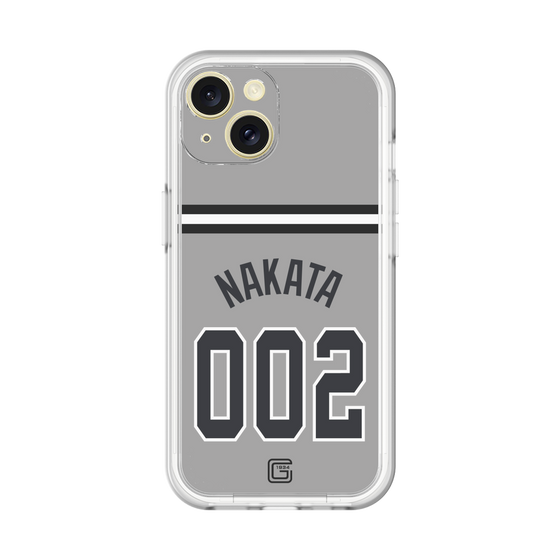 スリムプロテクションプレミアムケース［ 読売ジャイアンツ - #002 NAKATA - ビジター ］