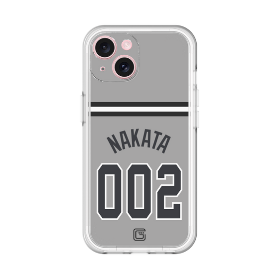 スリムプロテクションプレミアムケース［ 読売ジャイアンツ - #002 NAKATA - ビジター ］