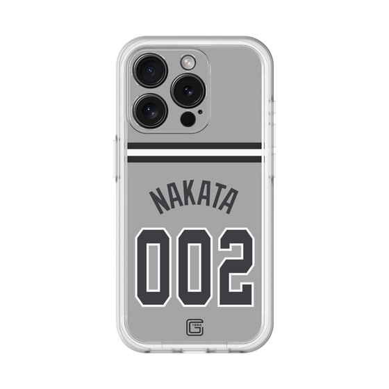 スリムプロテクションプレミアムケース［ 読売ジャイアンツ - #002 NAKATA - ビジター ］