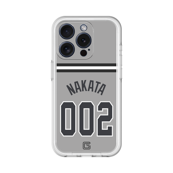 スリムプロテクションプレミアムケース［ 読売ジャイアンツ - #002 NAKATA - ビジター ］