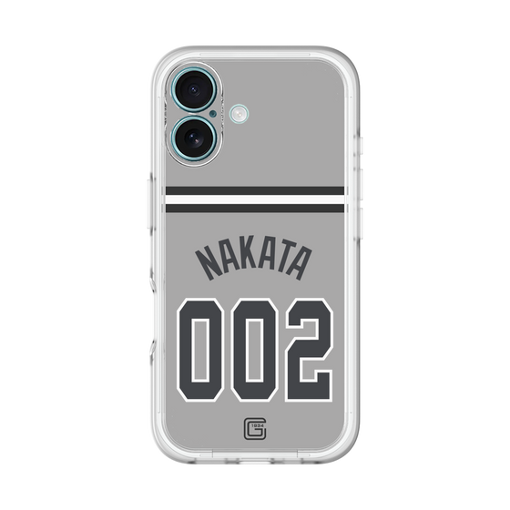 スリムプロテクションプレミアムケース［ 読売ジャイアンツ - #002 NAKATA - ビジター ］