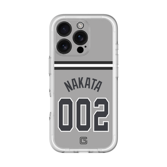 スリムプロテクションプレミアムケース［ 読売ジャイアンツ - #002 NAKATA - ビジター ］