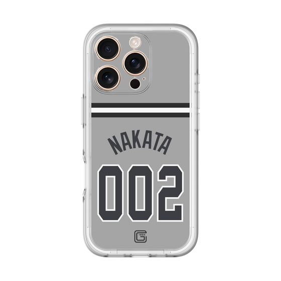 スリムプロテクションプレミアムケース［ 読売ジャイアンツ - #002 NAKATA - ビジター ］