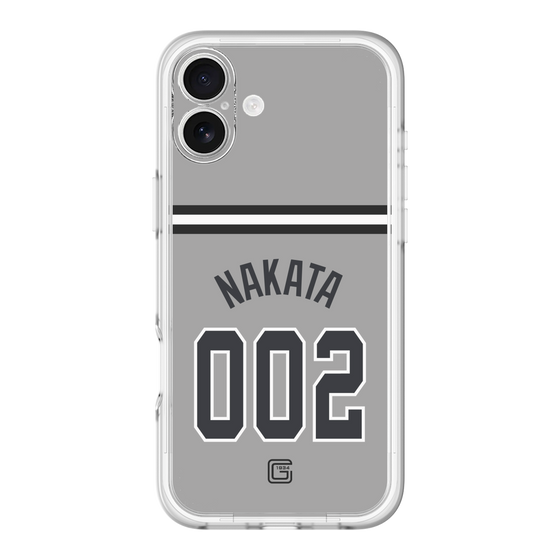 スリムプロテクションプレミアムケース［ 読売ジャイアンツ - #002 NAKATA - ビジター ］