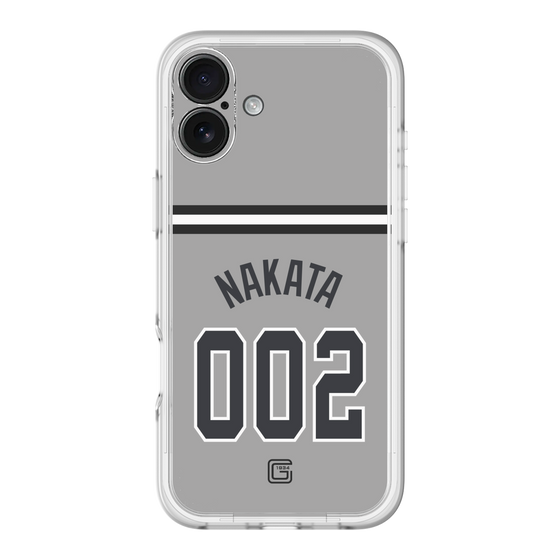 スリムプロテクションプレミアムケース［ 読売ジャイアンツ - #002 NAKATA - ビジター ］