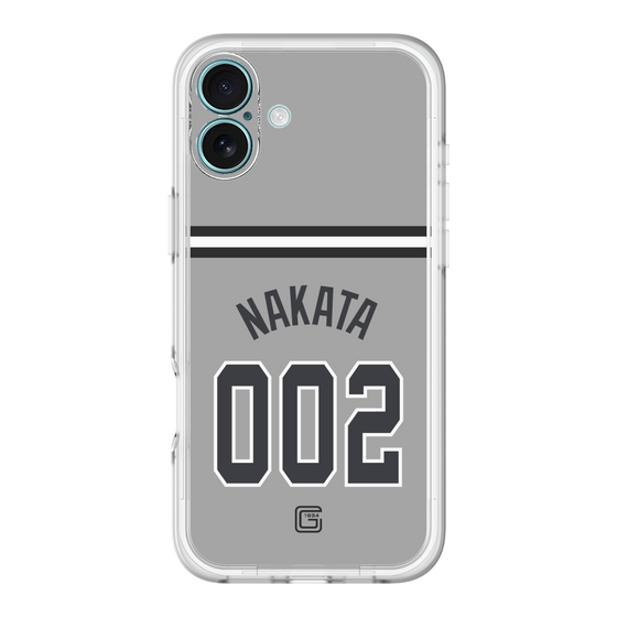 スリムプロテクションプレミアムケース［ 読売ジャイアンツ - #002 NAKATA - ビジター ］