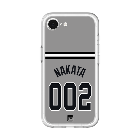 スリムプロテクションプレミアムケース［ 読売ジャイアンツ - #002 NAKATA - ビジター ］