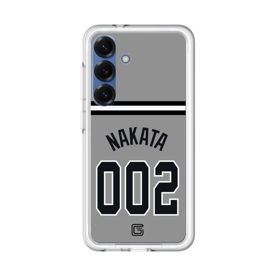 スリムプロテクションプレミアムケース［ 読売ジャイアンツ - #002 NAKATA - ビジター ］