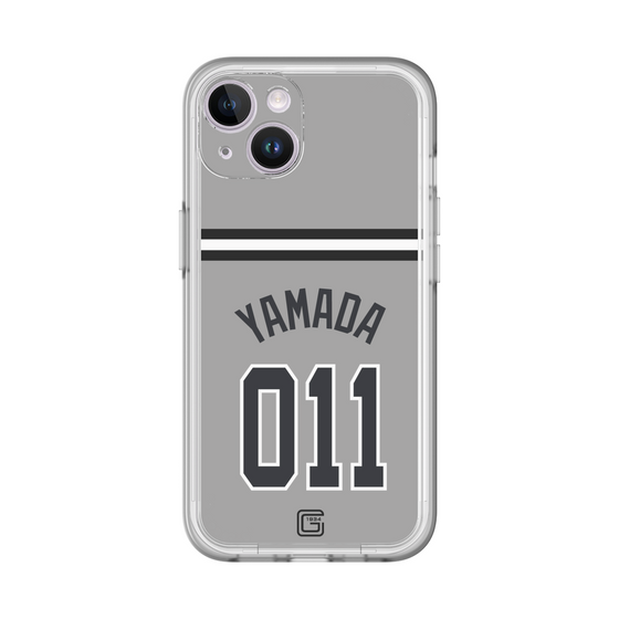 スリムプロテクションプレミアムケース［ 読売ジャイアンツ - #011 YAMADA - ビジター ］