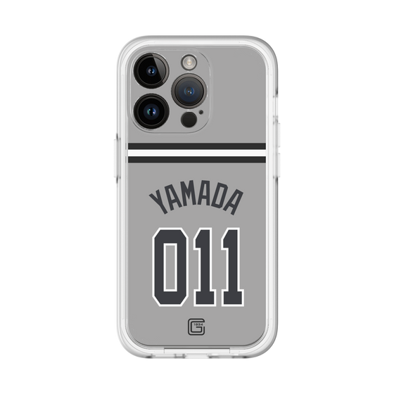 スリムプロテクションプレミアムケース［ 読売ジャイアンツ - #011 YAMADA - ビジター ］