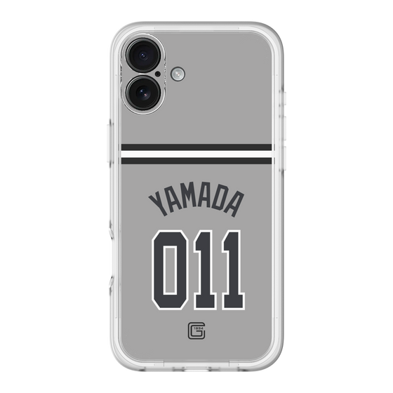スリムプロテクションプレミアムケース［ 読売ジャイアンツ - #011 YAMADA - ビジター ］