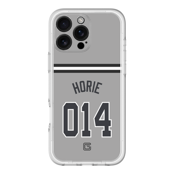 スリムプロテクションプレミアムケース［ 読売ジャイアンツ - #014 HORIE - ビジター ］