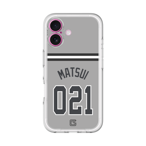 スリムプロテクションプレミアムケース［ 読売ジャイアンツ - #021 MATSUI - ビジター ］