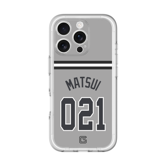 スリムプロテクションプレミアムケース［ 読売ジャイアンツ - #021 MATSUI - ビジター ］