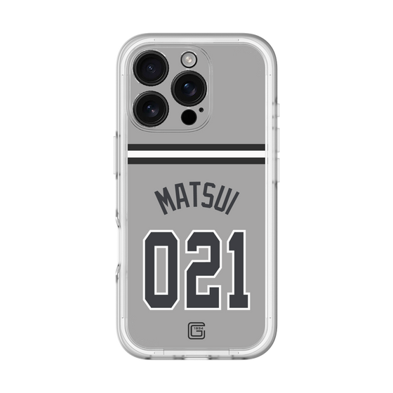 スリムプロテクションプレミアムケース［ 読売ジャイアンツ - #021 MATSUI - ビジター ］