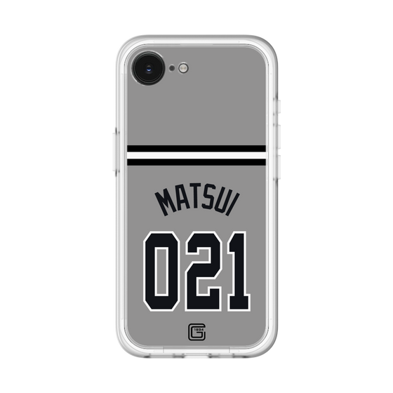 スリムプロテクションプレミアムケース［ 読売ジャイアンツ - #021 MATSUI - ビジター ］