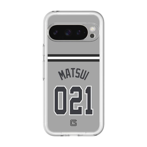 スリムプロテクションプレミアムケース［ 読売ジャイアンツ - #021 MATSUI - ビジター ］
