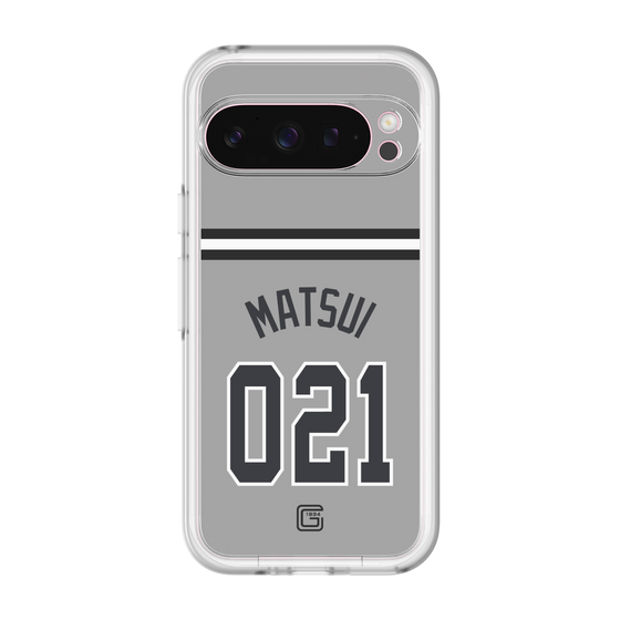 スリムプロテクションプレミアムケース［ 読売ジャイアンツ - #021 MATSUI - ビジター ］