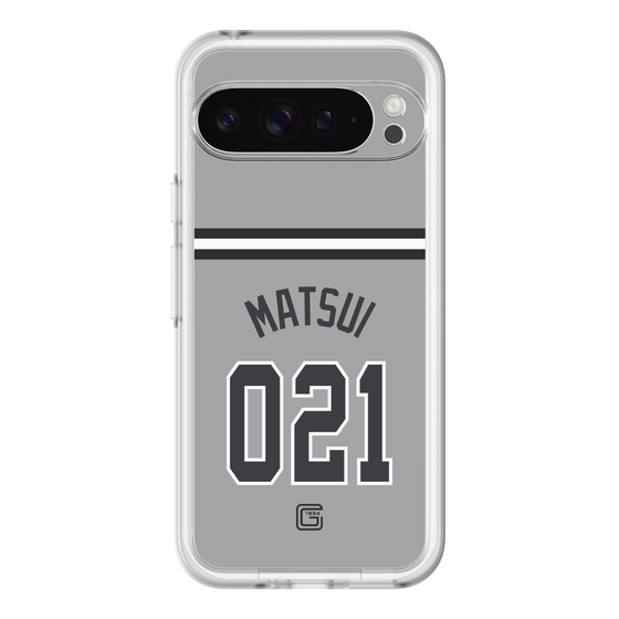 スリムプロテクションプレミアムケース［ 読売ジャイアンツ - #021 MATSUI - ビジター ］