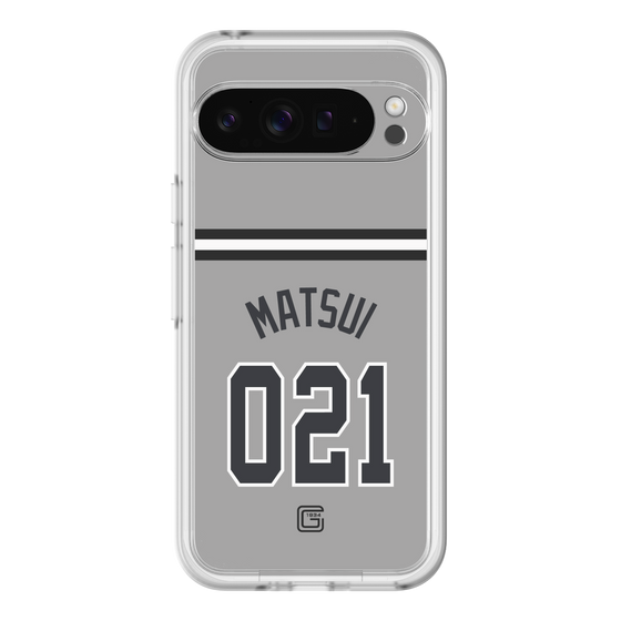 スリムプロテクションプレミアムケース［ 読売ジャイアンツ - #021 MATSUI - ビジター ］