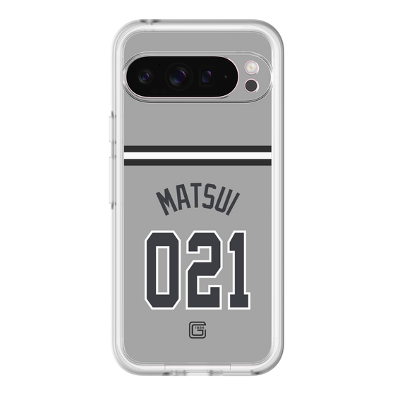 スリムプロテクションプレミアムケース［ 読売ジャイアンツ - #021 MATSUI - ビジター ］