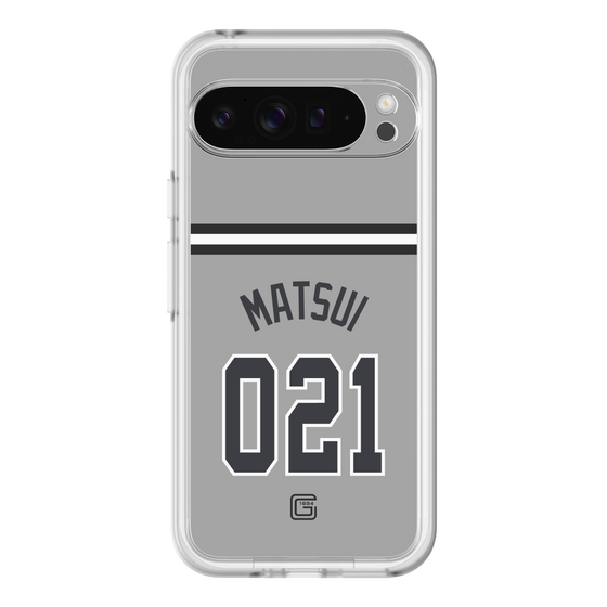スリムプロテクションプレミアムケース［ 読売ジャイアンツ - #021 MATSUI - ビジター ］