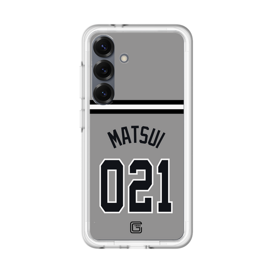 スリムプロテクションプレミアムケース［ 読売ジャイアンツ - #021 MATSUI - ビジター ］