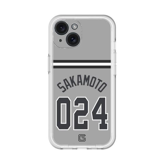 スリムプロテクションプレミアムケース［ 読売ジャイアンツ - #024 SAKAMOTO - ビジター ］