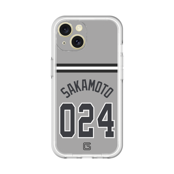 スリムプロテクションプレミアムケース［ 読売ジャイアンツ - #024 SAKAMOTO - ビジター ］