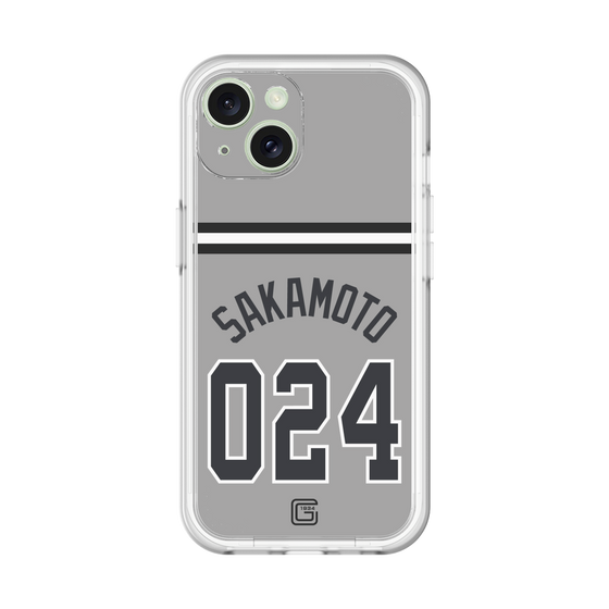 スリムプロテクションプレミアムケース［ 読売ジャイアンツ - #024 SAKAMOTO - ビジター ］
