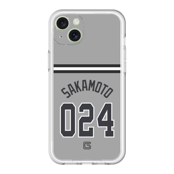 スリムプロテクションプレミアムケース［ 読売ジャイアンツ - #024 SAKAMOTO - ビジター ］