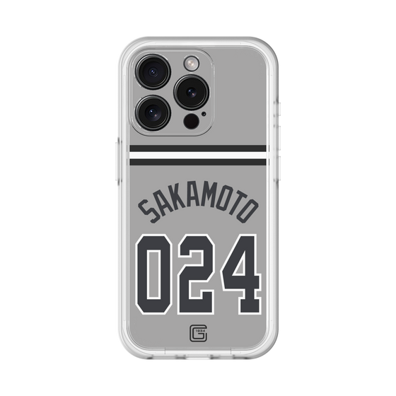 スリムプロテクションプレミアムケース［ 読売ジャイアンツ - #024 SAKAMOTO - ビジター ］