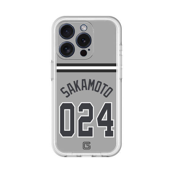 スリムプロテクションプレミアムケース［ 読売ジャイアンツ - #024 SAKAMOTO - ビジター ］