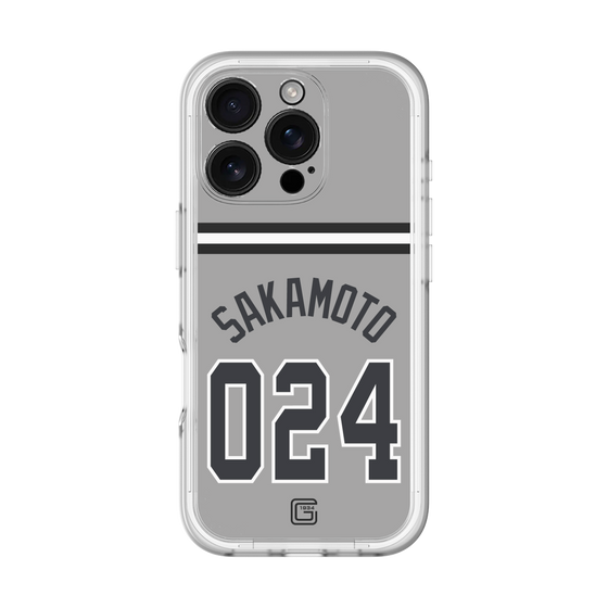 スリムプロテクションプレミアムケース［ 読売ジャイアンツ - #024 SAKAMOTO - ビジター ］