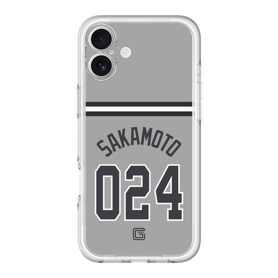 スリムプロテクションプレミアムケース［ 読売ジャイアンツ - #024 SAKAMOTO - ビジター ］