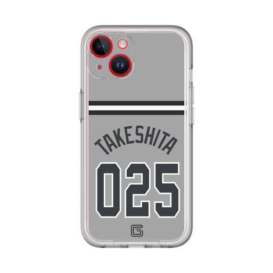 スリムプロテクションプレミアムケース［ 読売ジャイアンツ - #025 TAKESHITA - ビジター ］