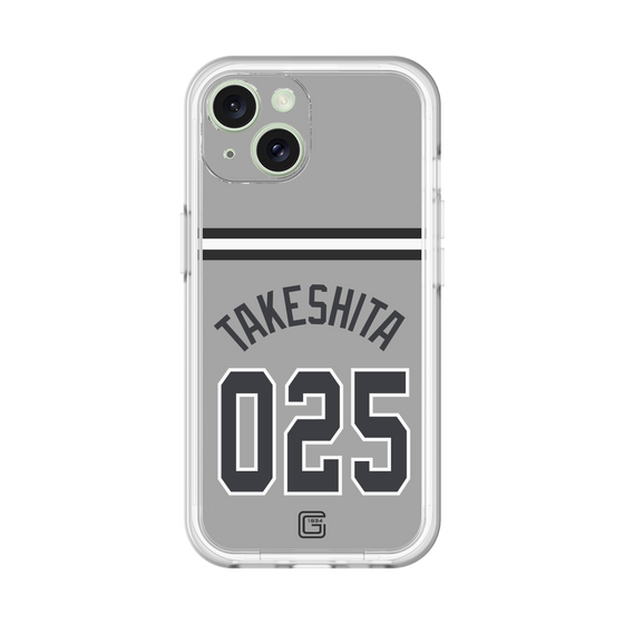 スリムプロテクションプレミアムケース［ 読売ジャイアンツ - #025 TAKESHITA - ビジター ］
