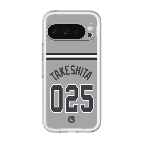 スリムプロテクションプレミアムケース［ 読売ジャイアンツ - #025 TAKESHITA - ビジター ］