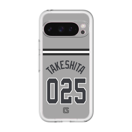 スリムプロテクションプレミアムケース［ 読売ジャイアンツ - #025 TAKESHITA - ビジター ］