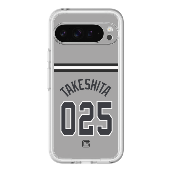 スリムプロテクションプレミアムケース［ 読売ジャイアンツ - #025 TAKESHITA - ビジター ］