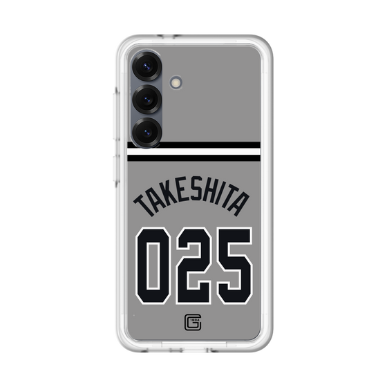 スリムプロテクションプレミアムケース［ 読売ジャイアンツ - #025 TAKESHITA - ビジター ］