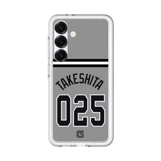 スリムプロテクションプレミアムケース［ 読売ジャイアンツ - #025 TAKESHITA - ビジター ］