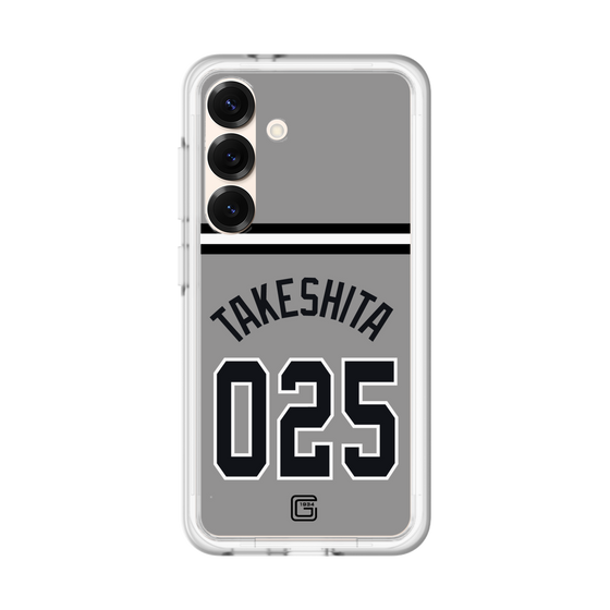 スリムプロテクションプレミアムケース［ 読売ジャイアンツ - #025 TAKESHITA - ビジター ］