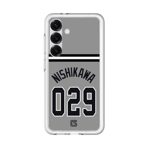 スリムプロテクションプレミアムケース［ 読売ジャイアンツ - #029 NISHIKAWA - ビジター ］