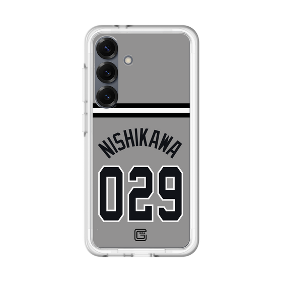 スリムプロテクションプレミアムケース［ 読売ジャイアンツ - #029 NISHIKAWA - ビジター ］